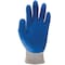 Showa Latex Coated Gloves, Rough, Palm, Blue, S 12 PK 300S-07 - alternate 2